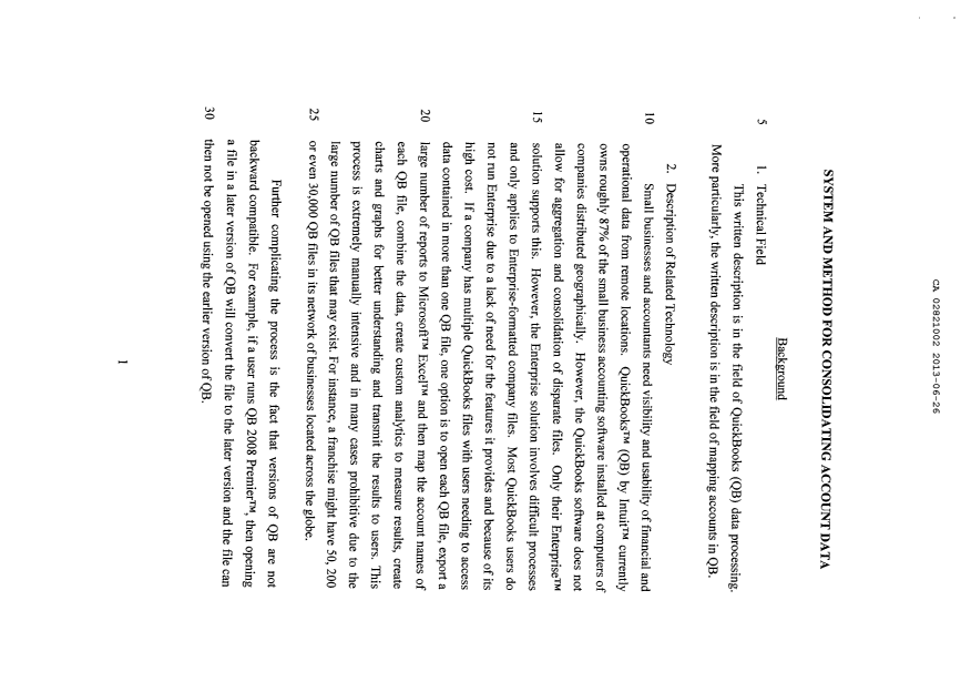 Document de brevet canadien 2821002. Poursuite-Amendment 20121226. Image 2 de 19