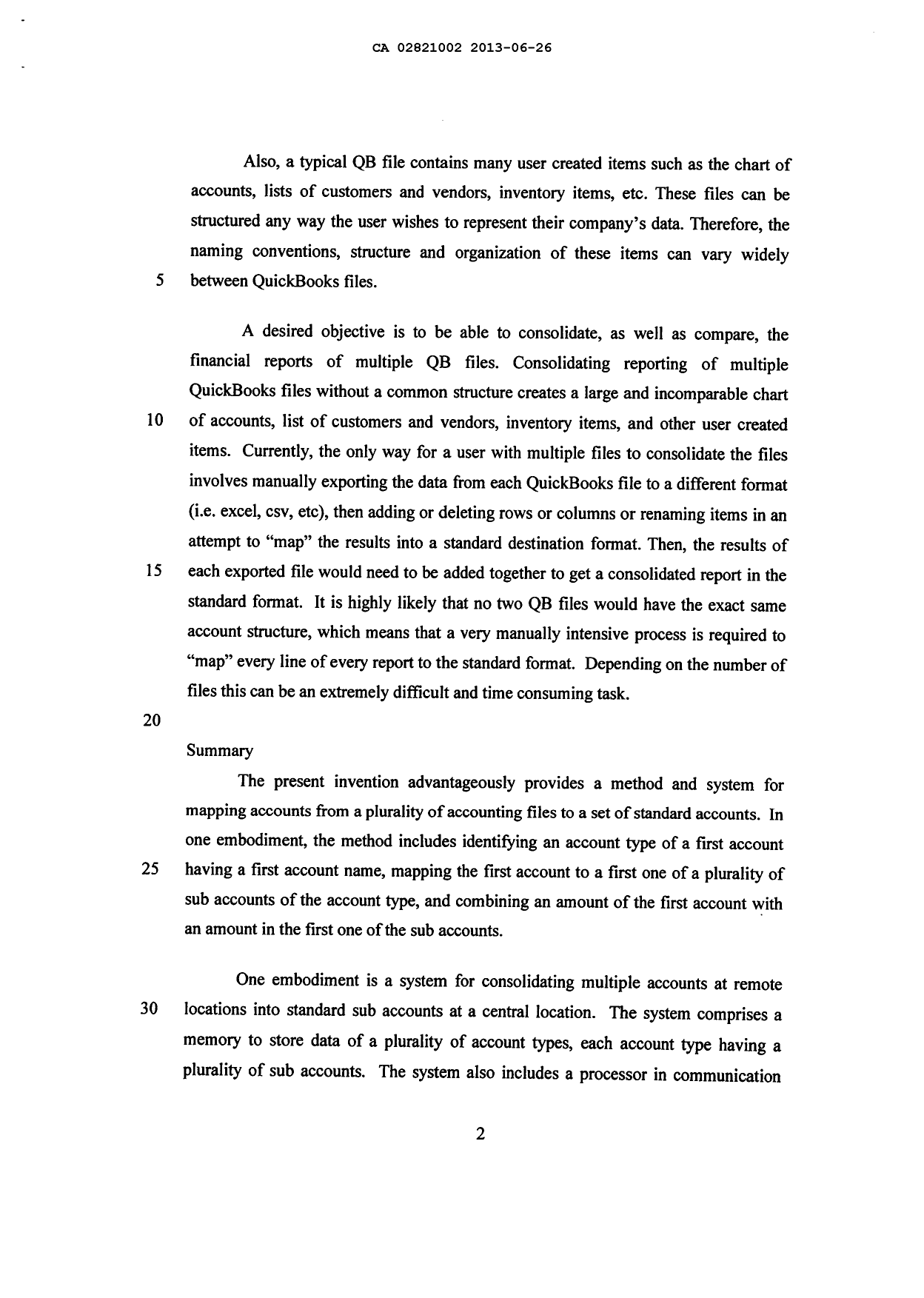 Document de brevet canadien 2821002. Description 20121226. Image 2 de 14