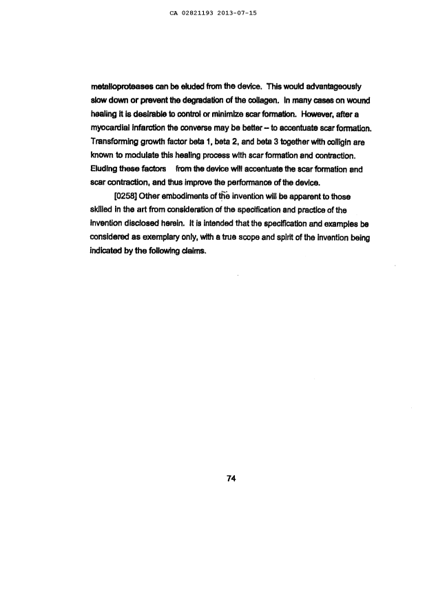 Canadian Patent Document 2821193. Description 20130715. Image 74 of 74