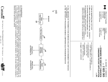 Document de brevet canadien 2823363. Page couverture 20121204. Image 1 de 1