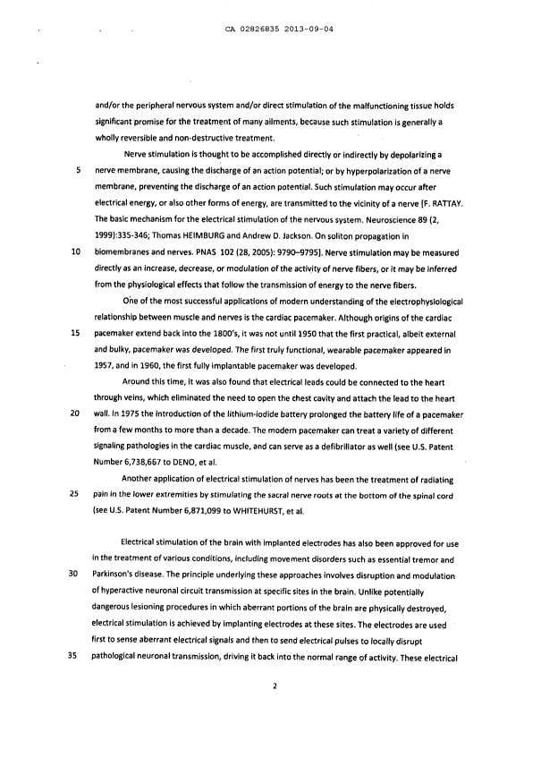 Canadian Patent Document 2826835. Description 20140226. Image 2 of 44