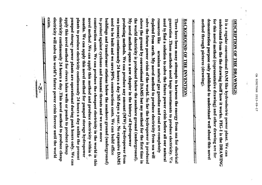 Document de brevet canadien 2827046. Description 20121217. Image 1 de 1