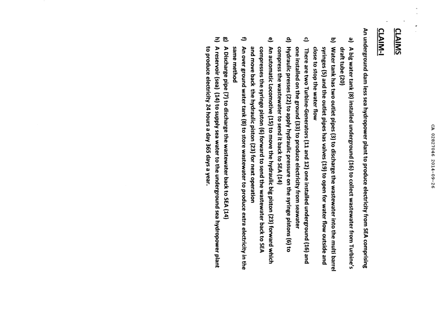 Document de brevet canadien 2827046. Revendications 20131226. Image 1 de 1