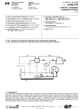 Document de brevet canadien 2830175. Page couverture 20141207. Image 1 de 1