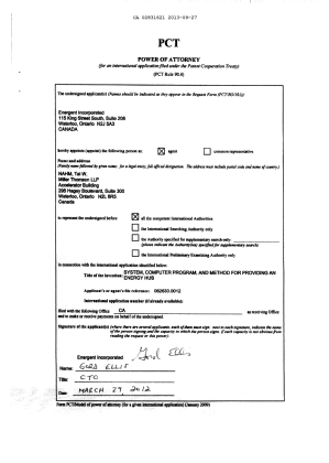 Document de brevet canadien 2831621. PCT 20130927. Image 1 de 14
