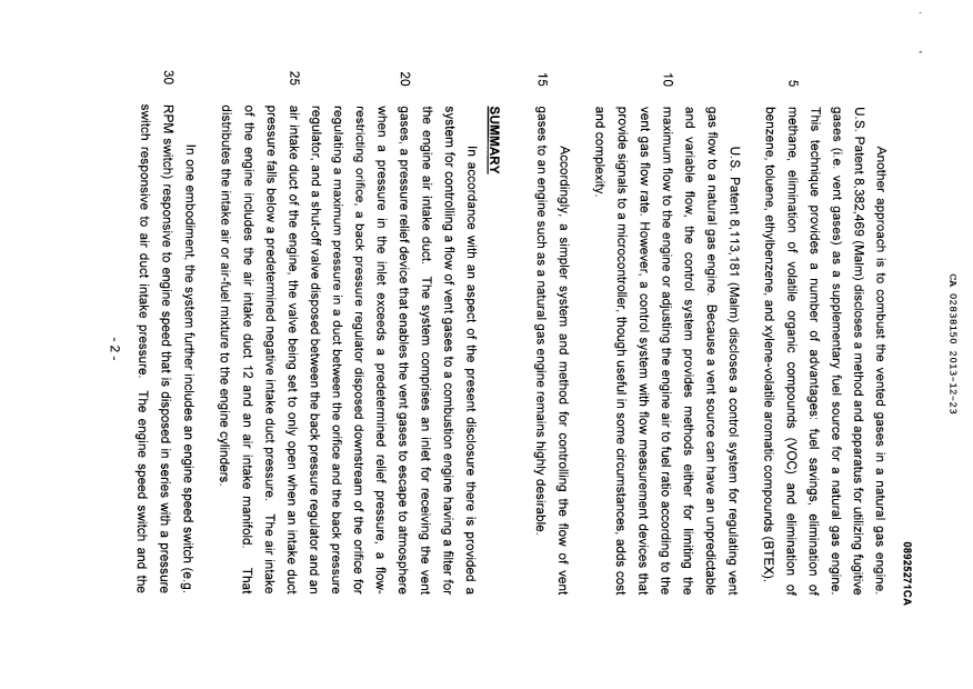 Document de brevet canadien 2838150. Description 20121223. Image 2 de 20