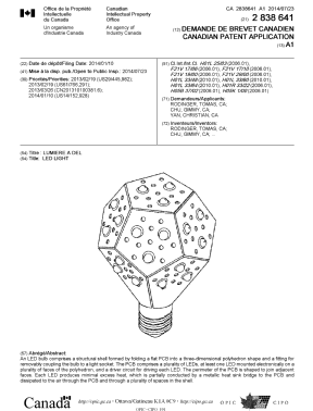 Canadian Patent Document 2838641. Cover Page 20131226. Image 1 of 2