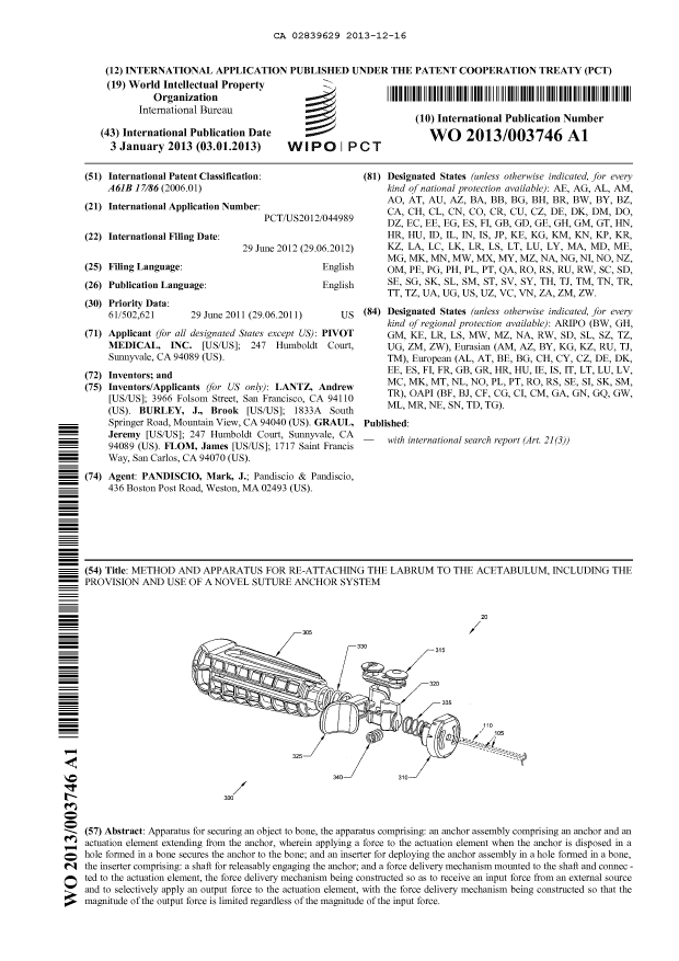 Document de brevet canadien 2839629. Abrégé 20131216. Image 1 de 1