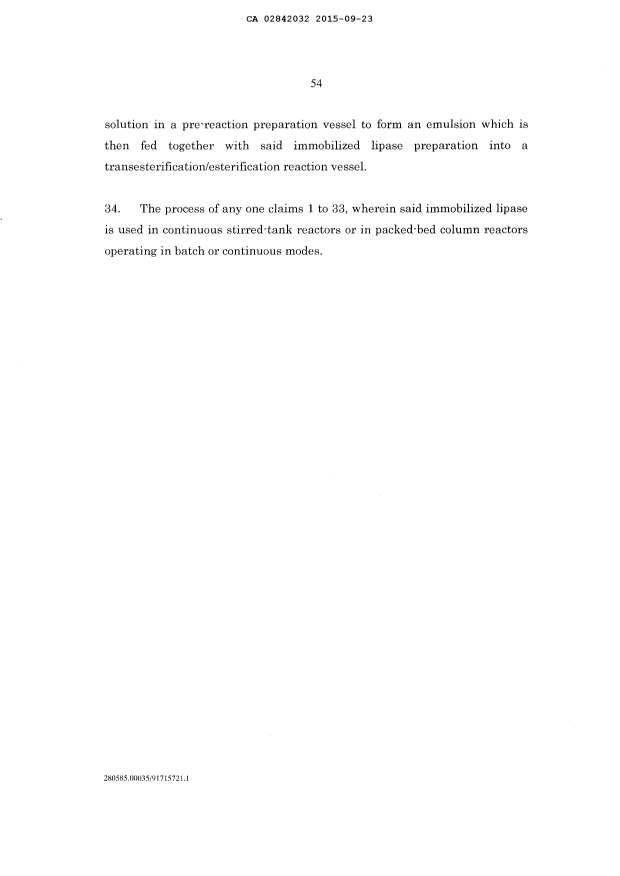 Document de brevet canadien 2842032. Revendications 20150923. Image 6 de 6