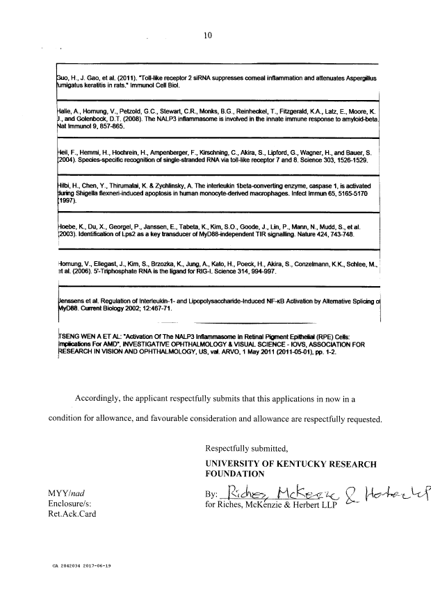 Canadian Patent Document 2842034. Amendment 20170619. Image 10 of 10