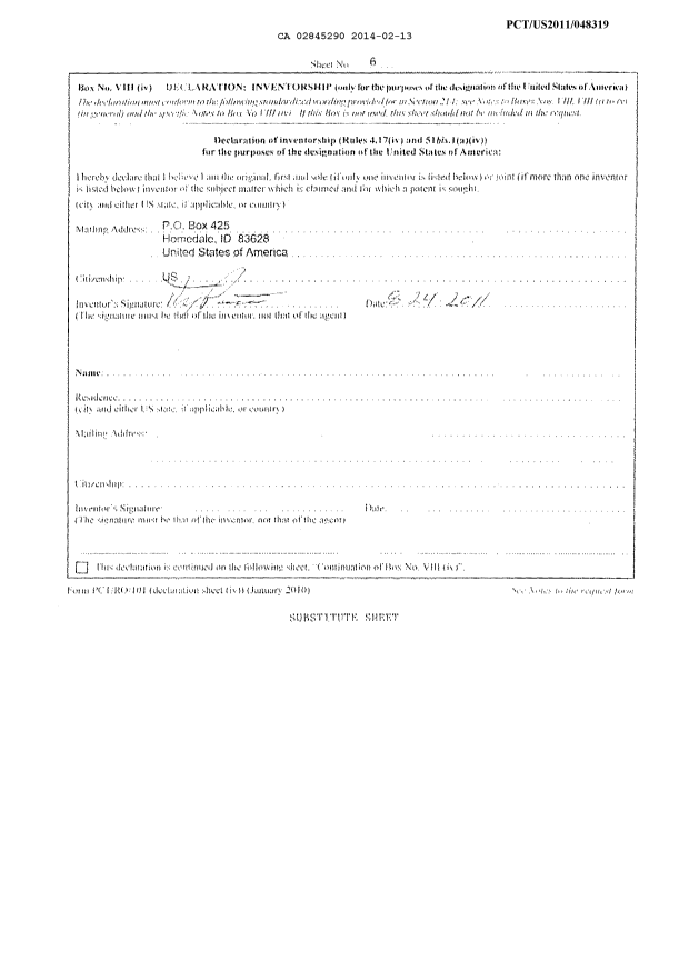 Canadian Patent Document 2845290. PCT 20140213. Image 10 of 10