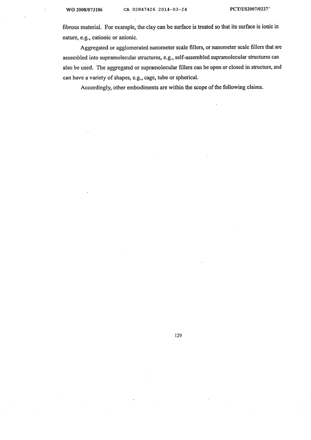 Document de brevet canadien 2847426. Description 20131224. Image 126 de 126