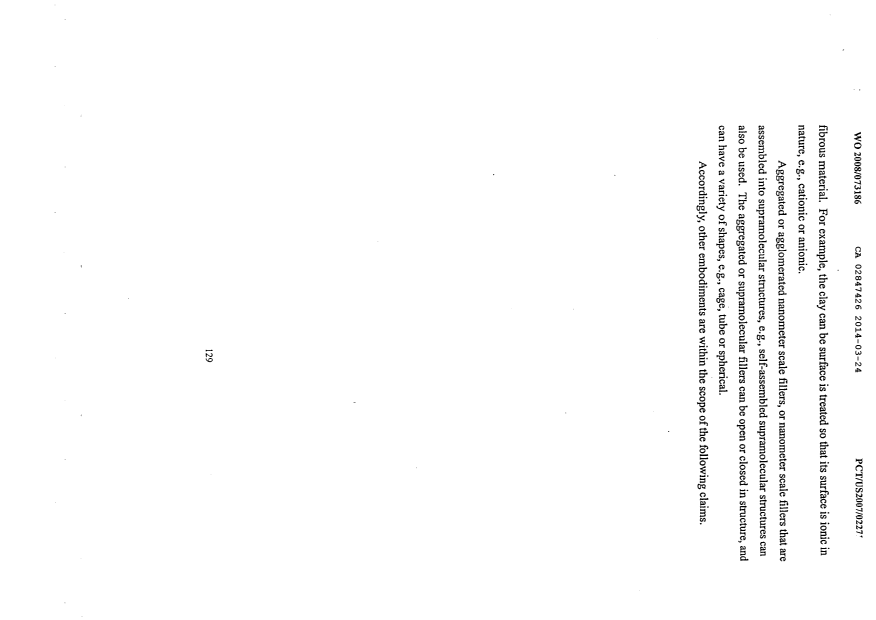 Document de brevet canadien 2847426. Description 20131224. Image 126 de 126