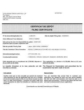 Canadian Patent Document 2856970. Correspondence 20140724. Image 1 of 1