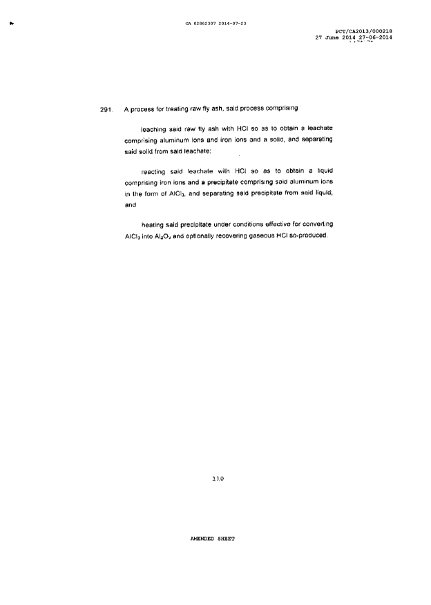 Document de brevet canadien 2862307. Revendications 20131223. Image 39 de 39