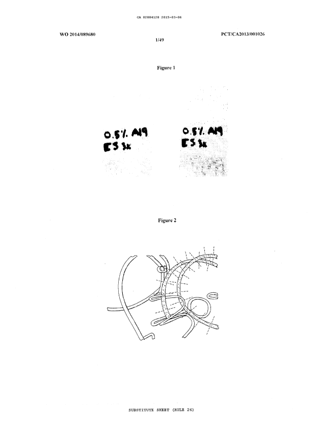 Canadian Patent Document 2884128. Drawings 20141206. Image 1 of 49