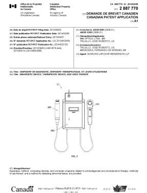 Canadian Patent Document 2887770. Cover Page 20150429. Image 1 of 1