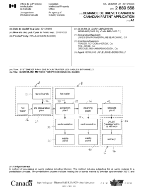 Document de brevet canadien 2889568. Page couverture 20141216. Image 1 de 2