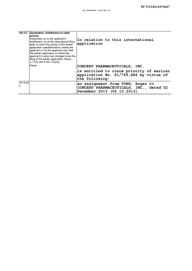 Document de brevet canadien 2895846. Demande d'entrée en phase nationale 20150618. Image 15 de 15