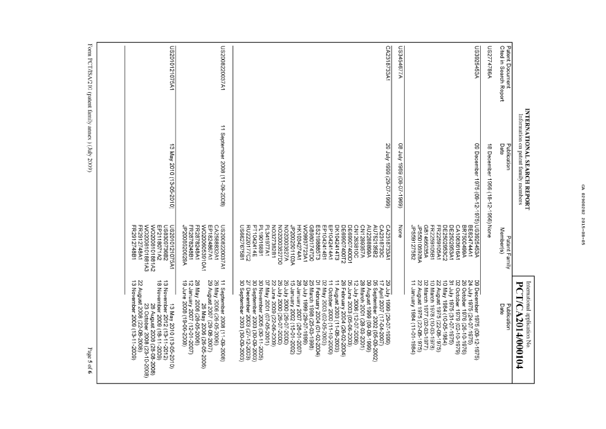 Document de brevet canadien 2900282. PCT 20141205. Image 5 de 5