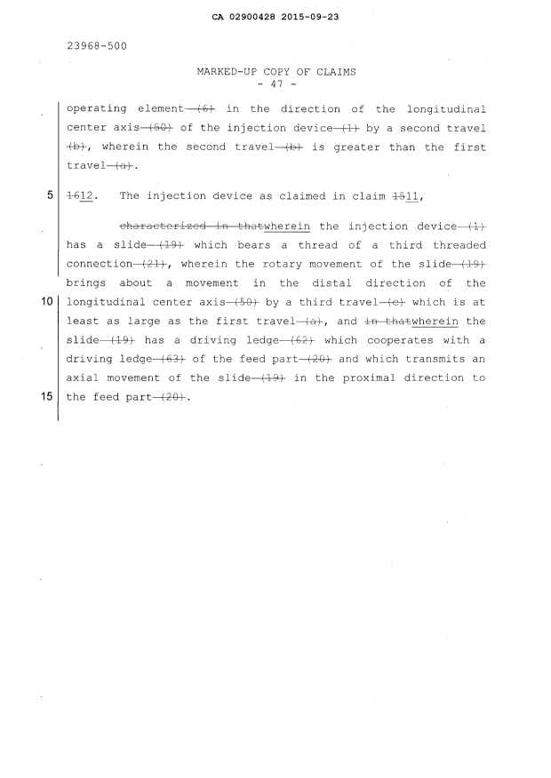 Canadian Patent Document 2900428. Amendment 20150923. Image 17 of 17
