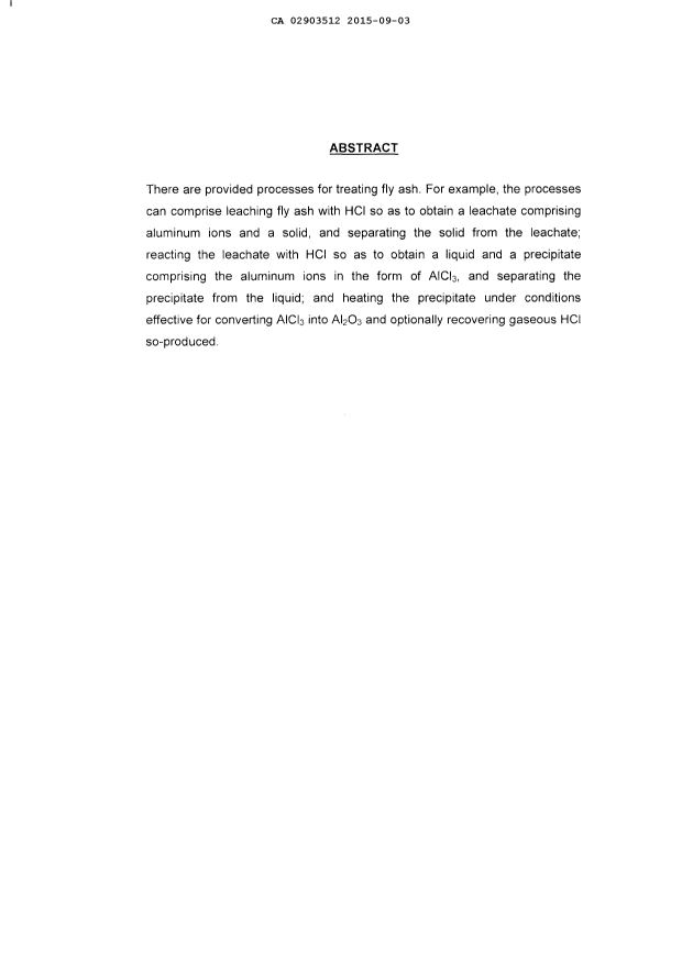 Document de brevet canadien 2903512. Abrégé 20141203. Image 1 de 1