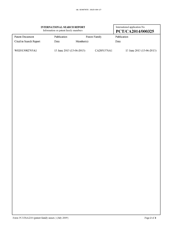 Document de brevet canadien 2907472. PCT 20141217. Image 2 de 3