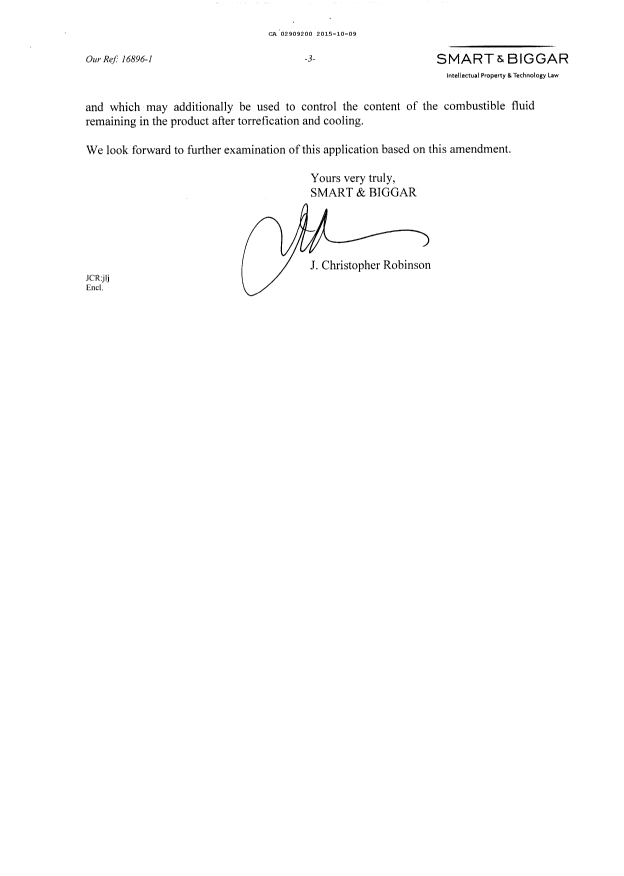 Document de brevet canadien 2909200. Poursuite-Amendment 20141209. Image 3 de 10