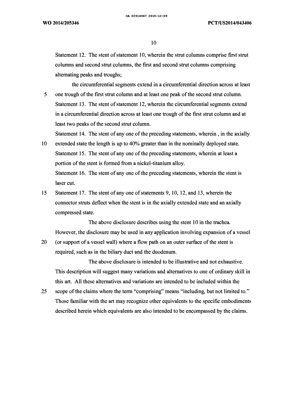 Canadian Patent Document 2914947. Description 20141209. Image 10 of 10