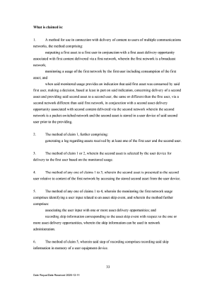 Document de brevet canadien 2938849. Revendications 20201211. Image 1 de 2