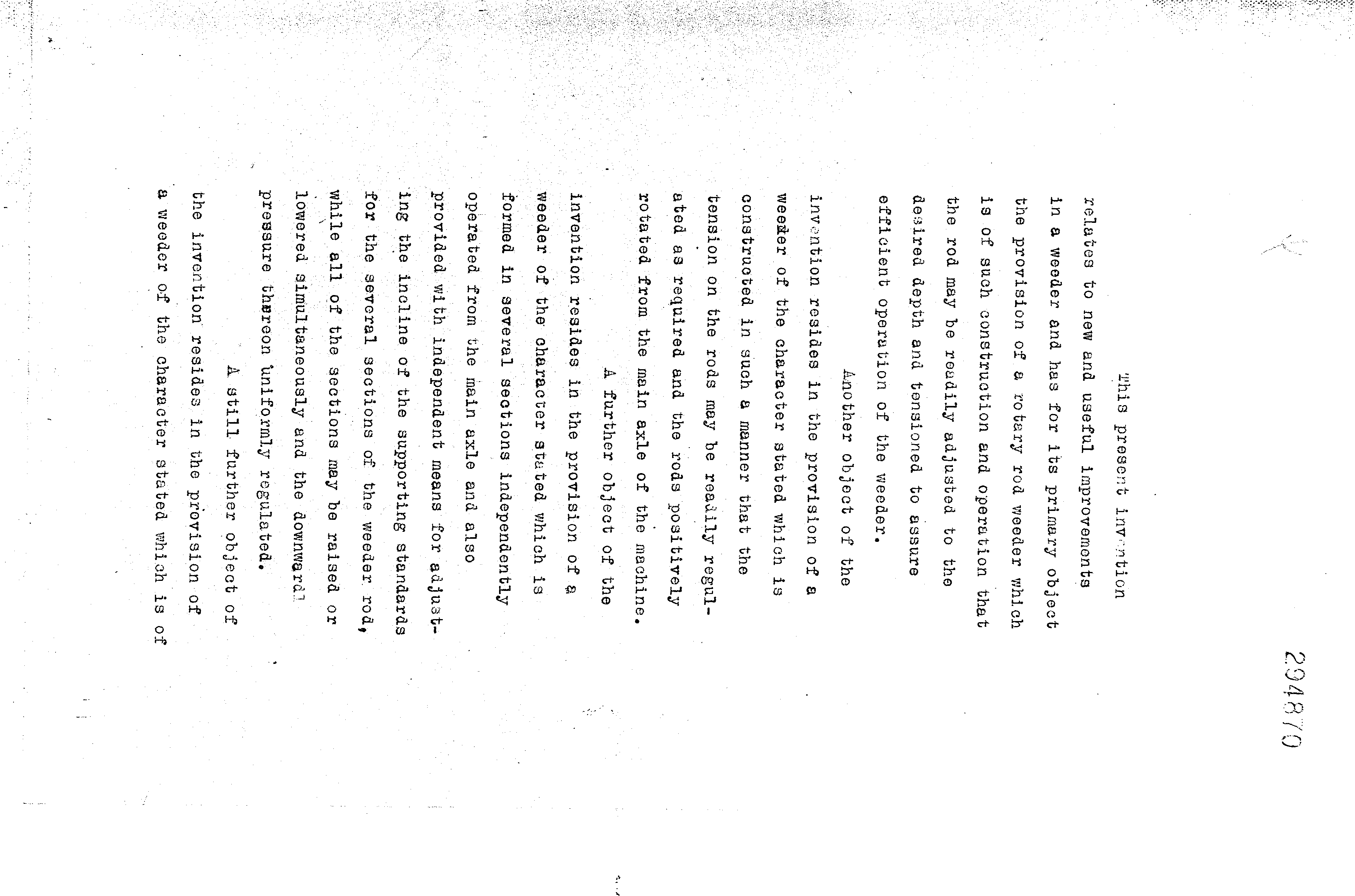 Canadian Patent Document 294870. Description 19941219. Image 1 of 12