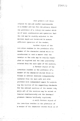 Document de brevet canadien 294870. Description 19941219. Image 1 de 12