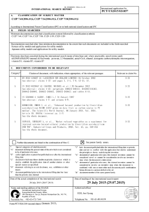 Document de brevet canadien 2948909. PCT 20151210. Image 1 de 3