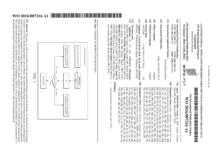 Document de brevet canadien 2954496. Abrégé 20161206. Image 1 de 1