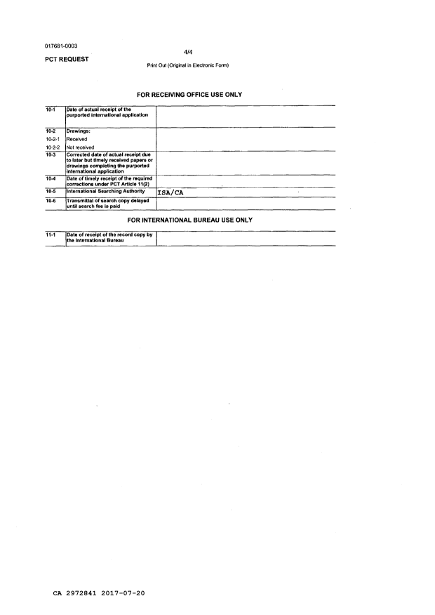 Document de brevet canadien 2972841. Correspondance reliée au PCT 20161220. Image 5 de 5