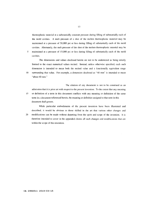 Document de brevet canadien 2984911. Description 20181215. Image 13 de 13