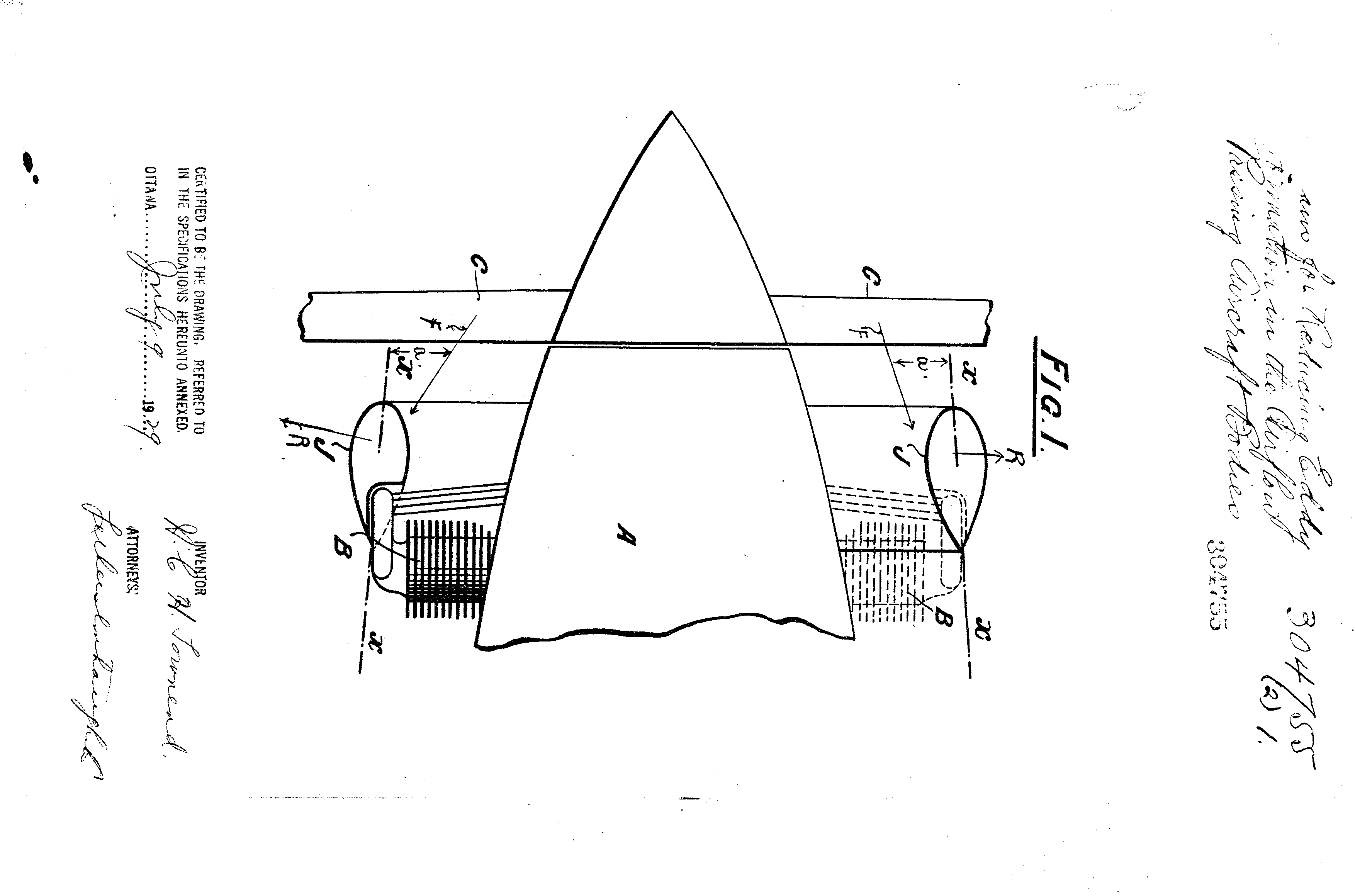 Canadian Patent Document 304755. Drawings 19941217. Image 1 of 2