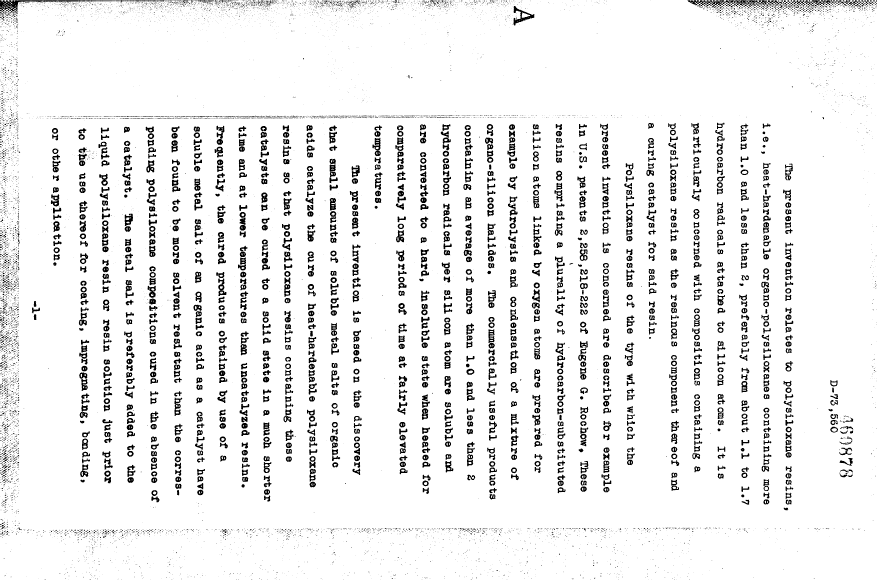 Canadian Patent Document 460878. Description 19950707. Image 1 of 7