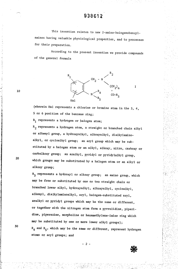 Canadian Patent Document 938612. Description 19940817. Image 1 of 57