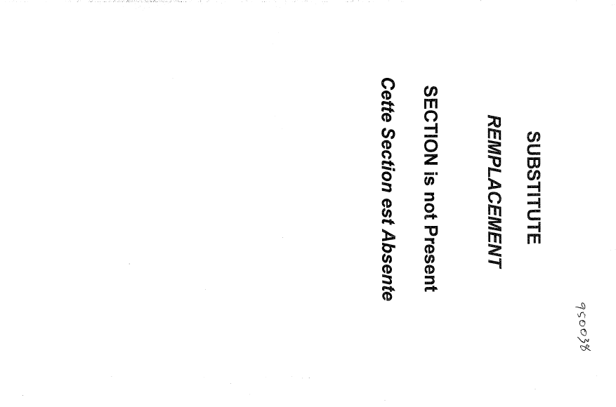 Canadian Patent Document 950038. Cover Page 19940729. Image 1 of 1