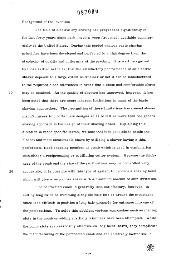 Document de brevet canadien 987090. Description 19940614. Image 1 de 23
