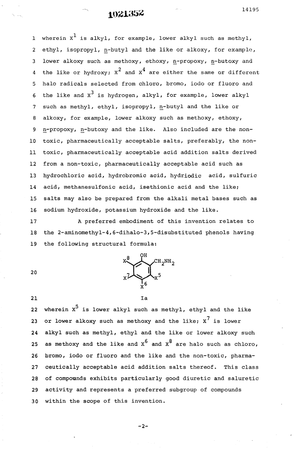 Canadian Patent Document 1021352. Description 19940614. Image 2 of 24