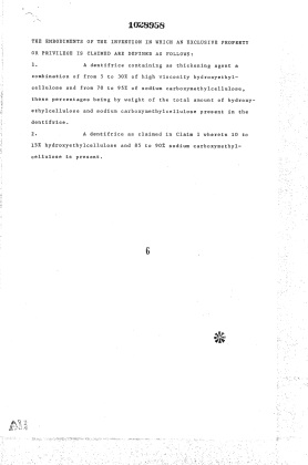 Document de brevet canadien 1028958. Revendications 19940509. Image 1 de 1