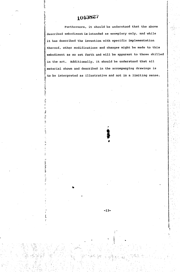 Canadian Patent Document 1043827. Description 19940527. Image 12 of 12
