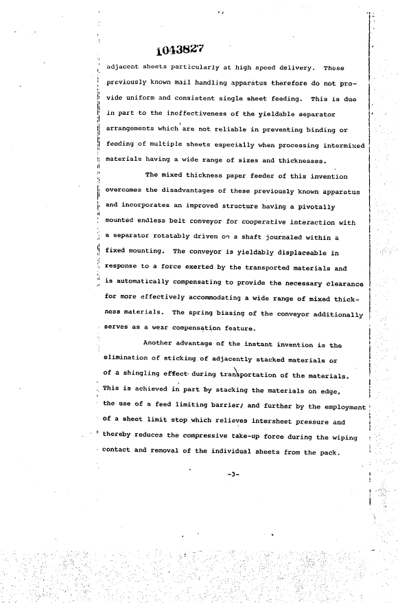 Document de brevet canadien 1043827. Description 19940527. Image 2 de 12