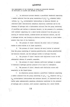 Document de brevet canadien 1070715. Revendications 19940325. Image 1 de 4