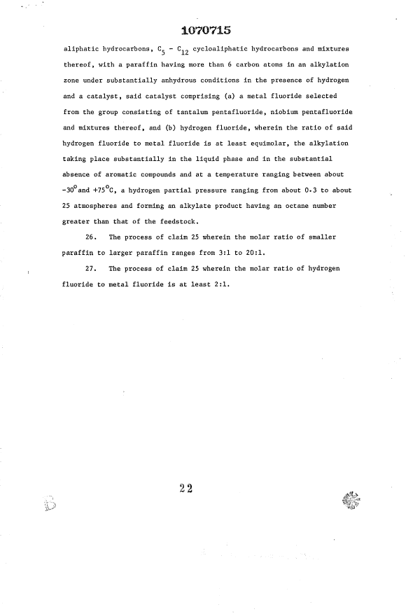 Document de brevet canadien 1070715. Revendications 19940325. Image 4 de 4