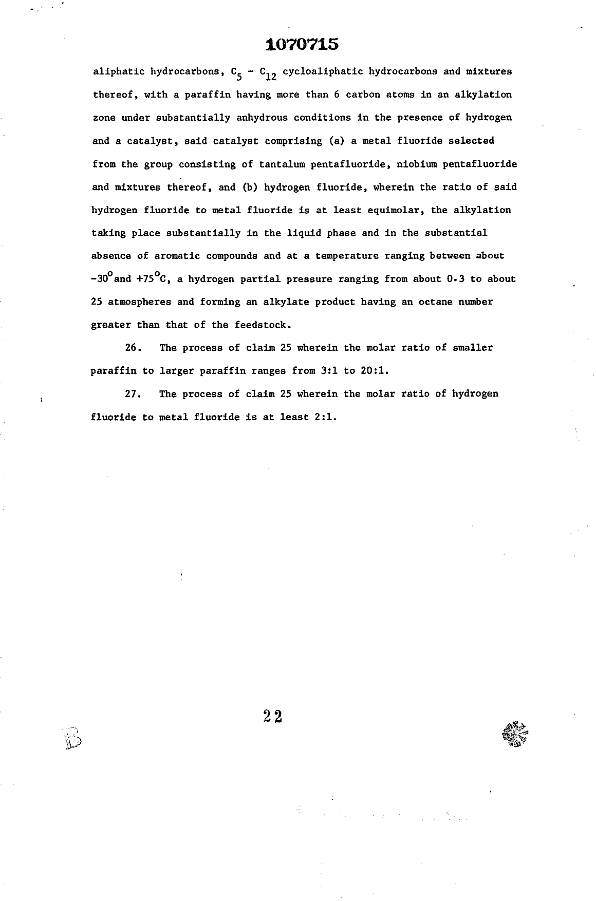 Canadian Patent Document 1070715. Claims 19940325. Image 4 of 4