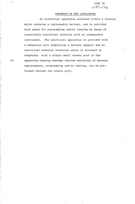 Document de brevet canadien 1083700. Abrégé 19940407. Image 1 de 1
