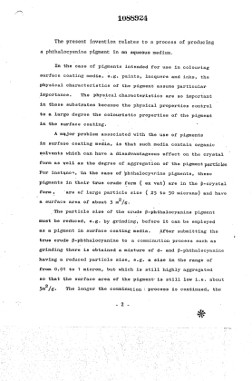 Document de brevet canadien 1088924. Description 19940412. Image 1 de 14